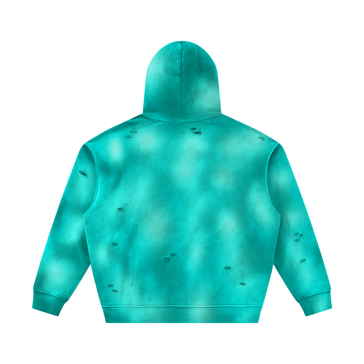 Sunfade Frayed Fleece Hoodie