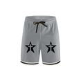 Classic Stripe Trim Basketball Shorts
