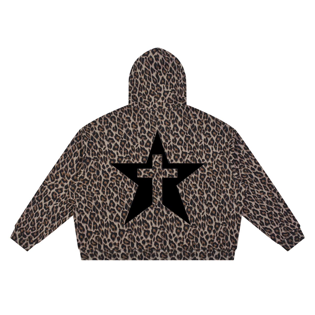 Leopard Full Zip Hoodie