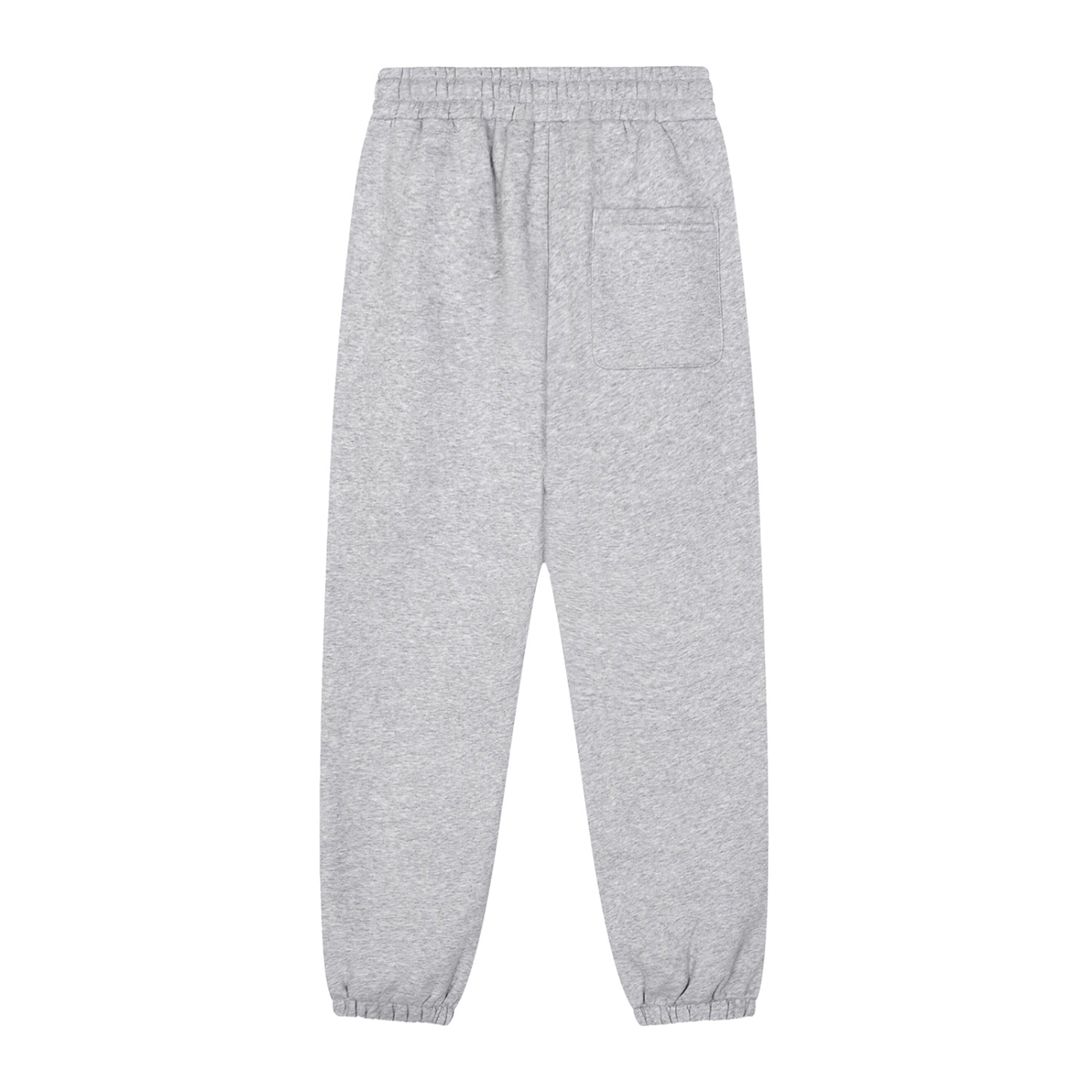 Grey & Yellow Fleece Jogged Sweatpants